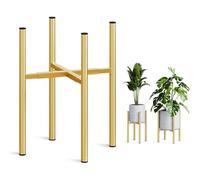 Kangnice Contenedor de Flores modificable Que Ahorra Espacio para hogar, jardín, Porche, Cubierta, Cubierta, respaldos de construcción de Hierro Fuerte, 120 soberanos, Planta de Porche