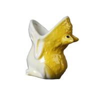 Kangnice Contenedor Sentimental de cerámica artística Que resalta extraño Plan de Rana Adecuado para macetas de Plantas de Rana de Formato contemporáneo