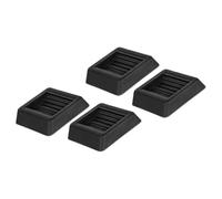 Kangnice De 4 cuñas niveladoras de para Plancha Que garantizan cocción Segura en Cualquier Ideal para Barbacoa Blackstones cuñas para freír Juego de freír Accesorios para cocinar Aire Libre