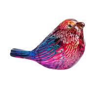 Kangnice de pájaro de Realista, Adorno de Escritorio de para decoración del hogar y Figuras de en Miniatura de Ventilador