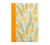 Kangnice Diario de tela amigable, cuaderno planificador con encuadernación cosida de 5 hilos, diseño retro con páginas rayadas para escritura creativa, cuaderno con de PU, diario