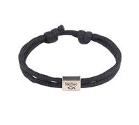 Kangnice Elegante Pulsera Cristiana para Niños Bautismo Comunión Confirmación Regalo con Diseño de Cordón Trenzado Ajustable Pulsera Religiosa para Niños