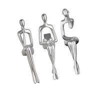 Kangnice Estatuilla de Arte contemporáneo, Pieza Decorativa de Resina Hecha a Mano, Estatua Abstracta para hogar, Oficina, estantes, escritorios, gabinetes, Decoraciones de Escritorio