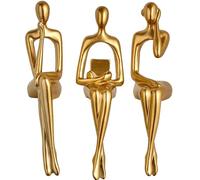 Kangnice Estatuilla de Arte contemporáneo, Pieza Decorativa de Resina Hecha a Mano, Estatua Abstracta para hogar, Oficina, estantes, escritorios, gabinetes, Decoraciones de Escritorio