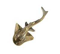 Kangnice Figuritas de Animales de latón Retro, estatuas de Peces para Sala de Estar, decoración de estantería, centros de, estatuilla de Animales de latón