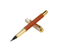 Kangnice Herramienta de escritura de Metal que combina flexibilidad de pincel de caligrafía tradicional y portabilidad moderna bolígrafo de pincel de caligrafía de Metal