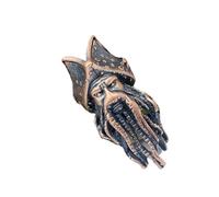 Kangnice Intrincado Colgante de latón con diseños de Sea King Accesorio de Cuerda de paracaídas Adecuado para entusiastas del Aire Libre y coleccionistas Pieza de joyería de