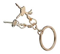 Kangnice Llavero con dije de Ballet y música artística, joyería de Metal resistente, llavero entusiasta, regalo para artistas, amantes de la danza, llavero con dije para auriculares