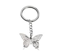 Kangnice Llavero creativo de acero inoxidable con forma de animal, regalo para mujer, recuerdo de cumpleaños para amiga, colgante, regalo de cumpleaños único para amiga