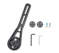 Kangnice Luz de Montaje para Ordenador de Bicicletas destaca frentes Soporte de extensión de Carretera Accesorios de Ciclismo