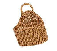 Kangnice Macetero Colgante de Cesta de Pared Natural, Planta Resistente, Flor para Balcones, decoración de Sala de Estar, macetero ventilado