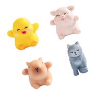 Kangnice Multiusos pecera Estante de Escritorio Estatua Colgante Decorativa Hecha a Mano Bolso de Animal
