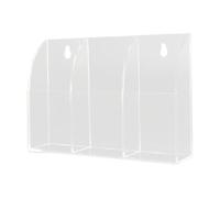 Kangnice Organizadores Generales de para Mando a Distancia, Soporte de Pared para Almacenamiento de electrónica, Caja de Almacenamiento montada en la Pared