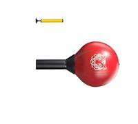 Kangnice Pelota de práctica de perforación compacta de 40 cm de con Cubierta de de PU, Ideal para Ejercicios en casa o de Estudio, Escritorio Adicional, Equipo de Ejercicios