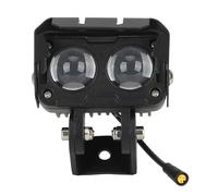 Kangnice Potentes Scooters Faro Delantero Advertencia Seguridad para Ciclismo Nocturno luz Delantera eléctrica a Prueba de Polvo