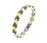 Kangnice Pulsera de acero de tungsteno para hombres contemporáneos Accesorio de muñeca ajustable Pulsera ancha Accesorios de joyería de Accesorio para hombres resistente a la corrosión