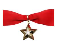 Kangnice Servicio Distinguido Soviético Estrella Cuello Colgante Decoración Versión Histórica para Coleccionistas y Entusiastas Líder Grado Soviético Corsage