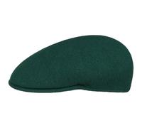 Kangol 504 Flexfit Gorro con visera plana para hombre, gorro de lana con visera para otoño, primavera, invierno, verano, primavera, verano, otoño-invierno, verde oscuro, S