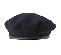 Kangol Boina Vasca Monty de Lana Mujer (M (56-57 cm) - Azul)