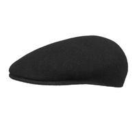 Kangol Gorra 504 Mujer/Hombre - de Hombre Lana con Visera Verano/Invierno Primavera Verano Otoño Invierno - L (58-59 cm) Negro