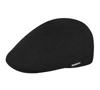 Kangol Gorra Gatsby Bambus 507 Mujer/Hombre - Fibra de bambú Gorro Ivy con Visera Verano Primavera/Verano - L (58-59 cm) Negro