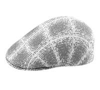Kangol Gorra Grunge Plaid 507 Gorro Ivy (XL (60-61 cm) - Gris)