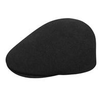 Kangol Gorra Seamless Wool Gatsby 507 Mujer/Hombre - Gora Gorro Pico de Pato Lana con Visera, Visera Invierno otoño/Invierno - M (56-57 cm) Negro