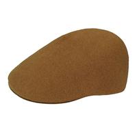 Kangol Gorra Seamless Wool Gatsby 507 Mujer/Hombre - Gora Gorro Pico de Pato Lana con Visera, Visera Invierno otoño/Invierno - S (54-55 cm) Beige