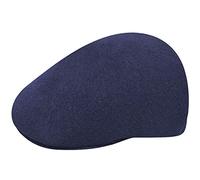 Kangol Gorra Seamless Wool Gatsby 507 Mujer/Hombre - Gora Gorro Pico de Pato Lana con Visera, Visera Invierno otoño/Invierno - L (58-59 cm) Azul