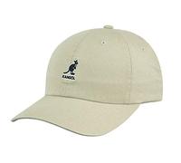 Kangol Gorra Washed Dad Hat Mujer/Hombre - de Baseball algodón Hebilla Metal, con Visera, Banda Piel Primavera/Verano Verano