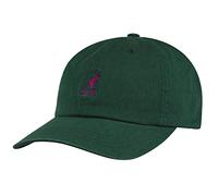 Kangol Gorra Washed Dad Hat Mujer/Hombre - de Baseball algodón Hebilla Metal, con Visera, Banda Piel Primavera/Verano Verano
