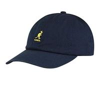 Kangol Gorra Washed Dad Hat Mujer/Hombre - de Baseball algodón Hebilla Metal, con Visera, Banda Piel Primavera/Verano Verano