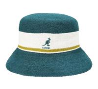 Kangol Sombrero Bermuda Stripe Bucket Hombre - de Pescador músico Invierno Otoño Primavera Verano Verano/Invierno - S (54-55 cm) Azul petróleo