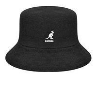 Kangol Sombrero de Tela Bermuda Bucket Playa Verano (L (58-59 cm) - Negro)