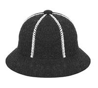 Kangol Sombrero de Tela Ties That Bind Casual músico cloché (XL (60-61 cm) - Antracita)