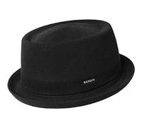 Kangol Bamboo Mowbray - Sombrero de Vestir para Hombre, Color Negro, Talla M