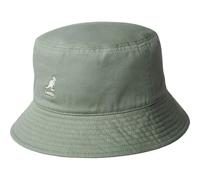 Kangol Sombrero Washed Bucket Hat Mujer/Hombre - de Playa Verano Pescador Primavera/Verano - L (58-59 cm) Verde Oliva Claro