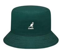 Kangol Sombrero Washed Bucket Hat de Verano Tela (S (54-55 cm) - Verde)