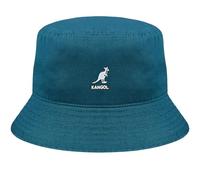 Kangol Sombrero Washed Bucket Hat Mujer/Hombre - de Playa Verano Pescador Primavera/Verano - S (54-55 cm) Azul petróleo