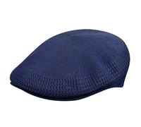 Kangol Original 504 Ventair Cap Tapa Deslizante Flatcap Gorro Azul Marino Nuevo
