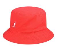 Kangol Washed Bucket Gorro, Cherry Glow, XXL Unisex Adultos