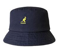 Kangol Washed Bucket Sombrero de Copa Baja, Azul (Marino), XL Unisex Adulto