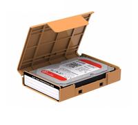 KANGQL Almacenamiento a prueba de golpes, funda protectora de disco duro, colorida caja de almacenamiento de disco duro de 3.5 pulgadas a prueba de golpes para mantener datos seguros