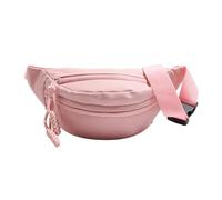 KANGQL Bolso cruzado, elegante y práctico, bolso cruzado de nailon de gran capacidad, unisex de moda, versátil bolsa de hombro de nailon para niñas, rosa
