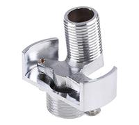 KANGQL Conector de ducha, grifo montado en la pared ajustable en ángulo curvado pie excéntrico tornillo esquina para ajustar el tubo de admisión