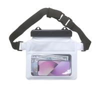 KANGQL Riñonera impermeable con correa ajustable para la cintura, bolsa seca impermeable para mantener el teléfono y objetos de valor seguros y secos para acampar en la playa