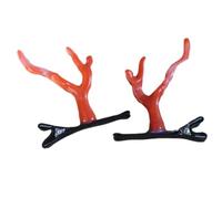 KANGQL Tocado para cosplay, cuernos de dragón festivos, pasadores para el pelo, Año Nuevo, cosplay, máscaras, accesorios elegantes para fotos