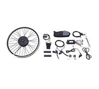 kangten E-Bike Conversion Kit Front Wheel Bicicleta Eléctrica Delantera Kit Conversión Bicicleta Eléctrica Rueda Delantera 24 Pulgadas 36V 500W Dual Mode Controller