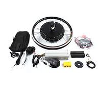 kangten Kit de conversión para bicicleta eléctrica de 20 pulgadas, motor LED, rueda delantera, bicicleta eléctrica, 1000 W, 48 V