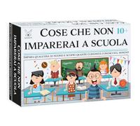 KANGUR Cose Che Non Imparerai A Scuola - Gioco Di Carte Educativo Bambini 10+ - Quiz Divertente Famiglia E Amici - 216 Domande Curiose - Gioco Istruttivo per Imparare Giocando